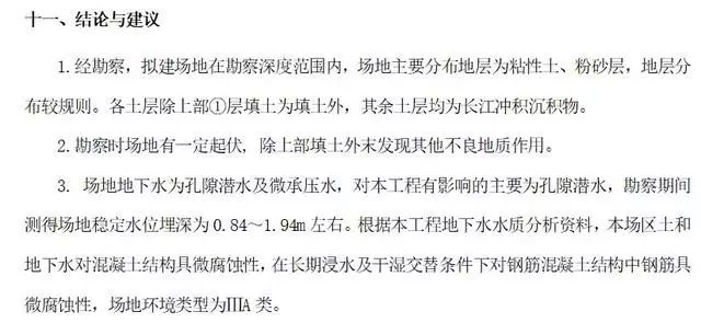 结合实例解读岩土工程勘察报告,看懂了也就会写了!的图10